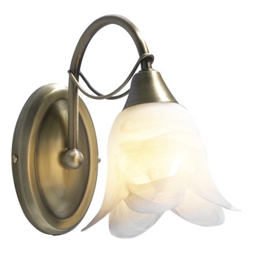 Där Lighting DOU0775 - стенен аплик DOUBLET 1xE14/40W/230V месинг