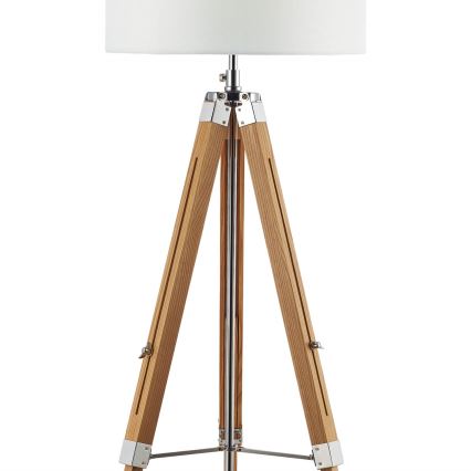 Där Lighting EAS4943 - Подова лампа EASEL 1xE27/60W/230V кафява