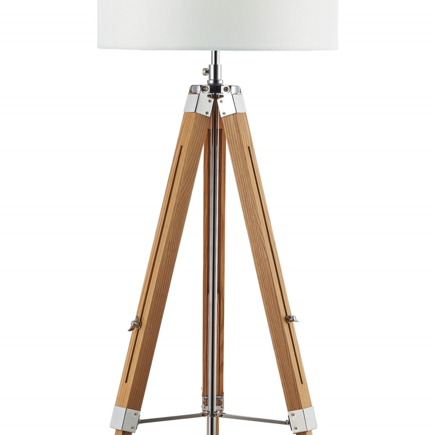 Där Lighting EAS4943 - Подова лампа EASEL 1xE27/60W/230V кафява