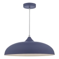 Där Lighting KAE0123 - Висяща лампа на кабел KAELAN 1xE27/60W/230V синя