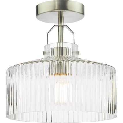 Där Lighting LEN4846 - Повърхностно монтиран полилей LENKA 1xE27/60W/230V матов хром