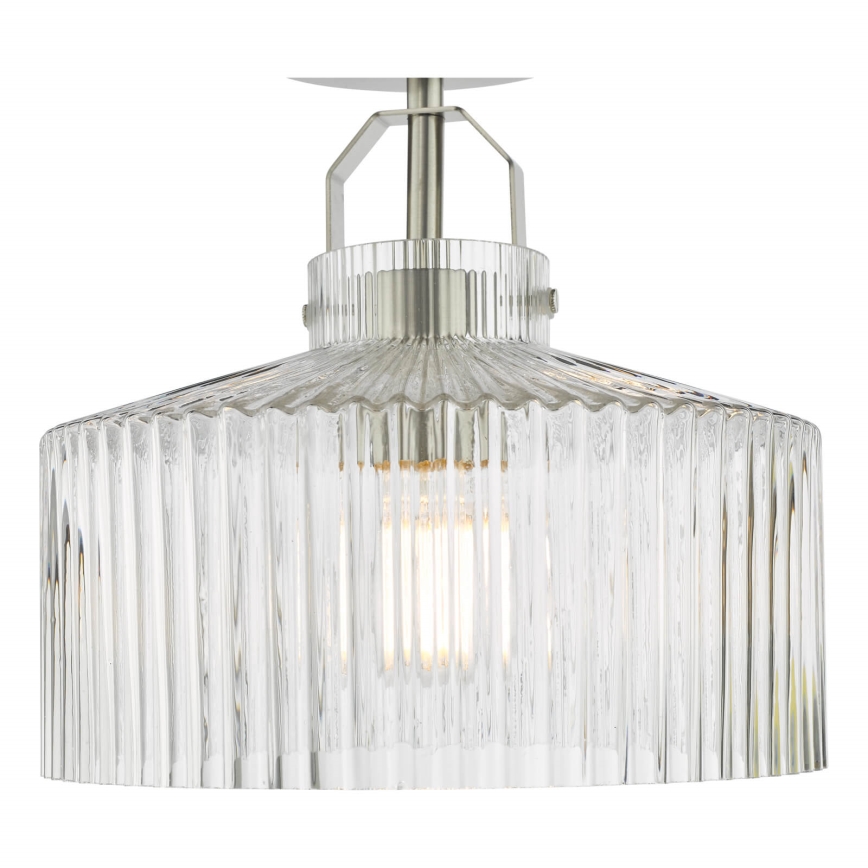 Där Lighting LEN4846 - Повърхностно монтиран полилей LENKA 1xE27/60W/230V матов хром