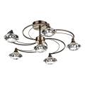 Där Lighting LUT0675 - Повърхностно монтиран полилей LUTHER 6xG9/40W/230V месинг