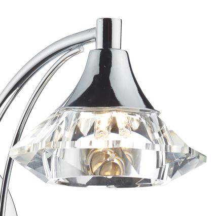 Där Lighting LUT0750 - Настенна лампа LUTHER 1xG9/40W/230V лъскав хром