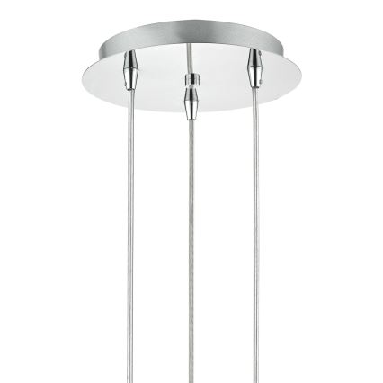 Där Lighting LYA0350 - Полилей на кабел LYALL 3xG9/40W/230V, лъскав хром