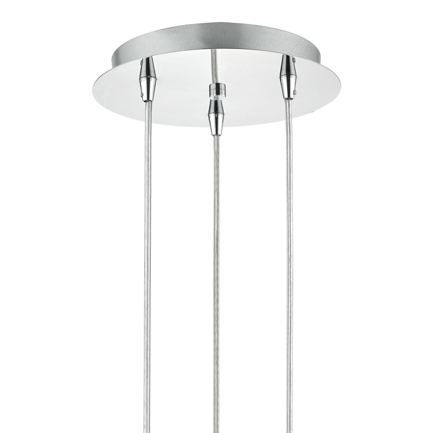 Där Lighting LYA0350 - Полилей на кабел LYALL 3xG9/40W/230V, лъскав хром
