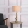 Där Lighting MAD4275 - Настолна лампа MADRID 1xE27/60W/230V кафяв/месинг