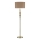 Där Lighting MAD4975 - Подова лампа MADRID 1xE27/60W/230V кафява/месинг