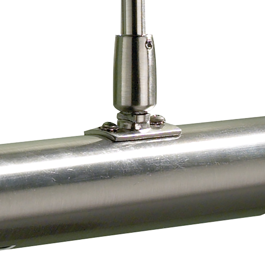 Där Lighting ONE6746 - Осветително тяло за картини ONEDIN 2xE14/25W/230V в лъскав хром