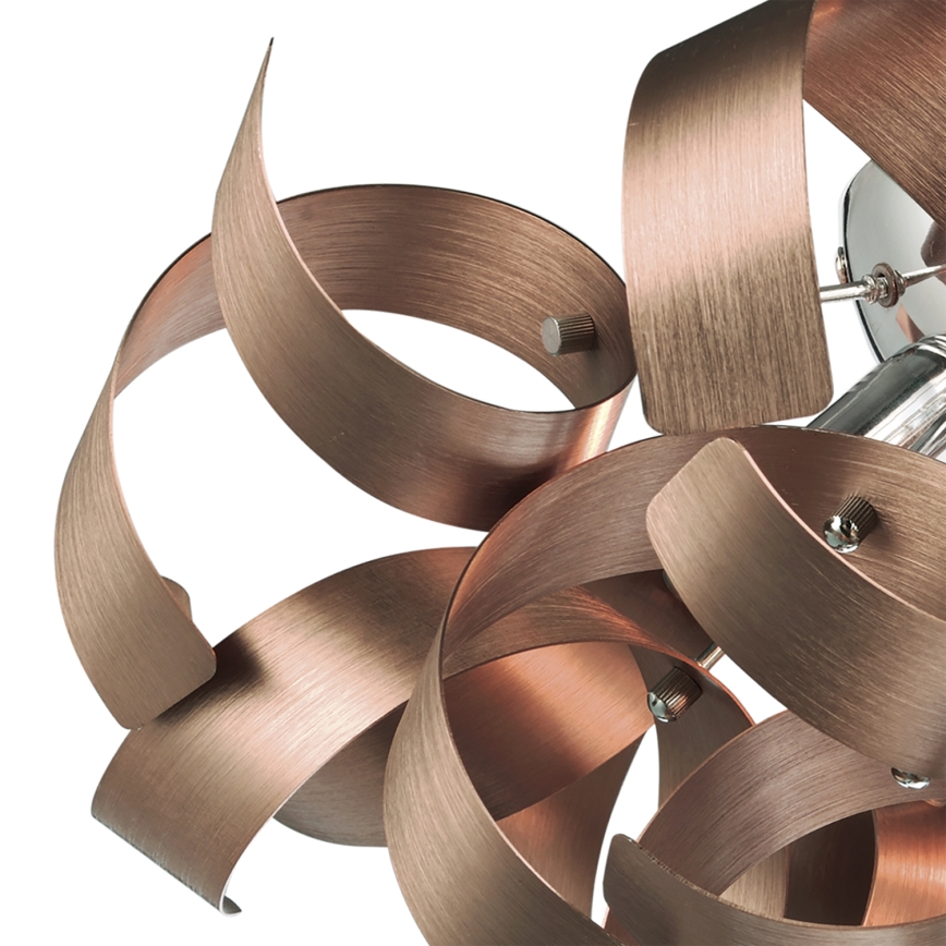 Där Lighting RAW0464 - Таванно осветително тяло RAWLEY 4xG9/25W/230V медно