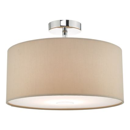 Där Lighting RON6529 - Пендант на кабел RONDA 1xE27/60W/230V черен/бежов