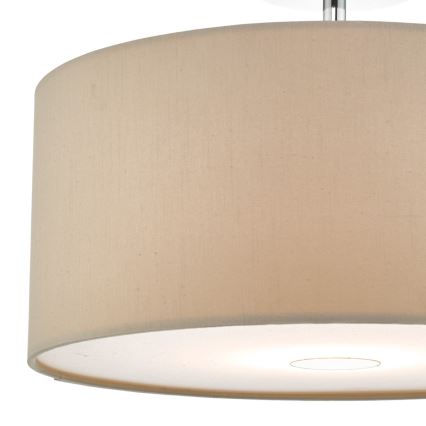 Där Lighting RON6529 - Пендант на кабел RONDA 1xE27/60W/230V черен/бежов