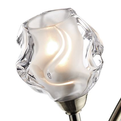 Där Lighting SEA0975 - Настенно осветително тяло SEATTLE 2xG9/40W/230V месинг