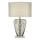 Där Lighting SYR4235 - Настолна лампа SYRACUSE 1xE27/60W/230V лъскав хром/кремава