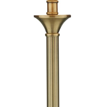 Där Lighting TAY4075-X - Настолна лампа TAYLOR 1xE14/40W/230V бежова/месинг
