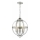 Där Lighting VAN0338 - Полилей на верига VANESSA 3xE14/40W/230V лъскав хром