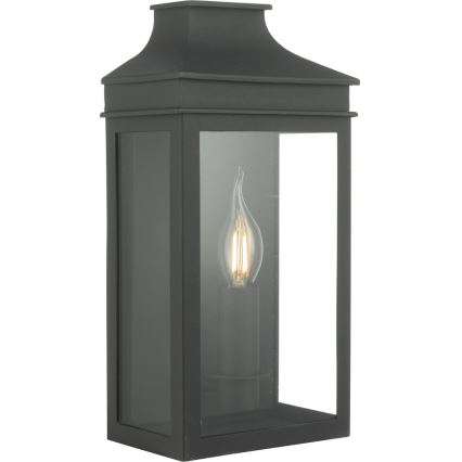 Där Lighting VAP5222 - Външно стенно осветително тяло VAPOUR 1xE14/60W/230V IP44 черно