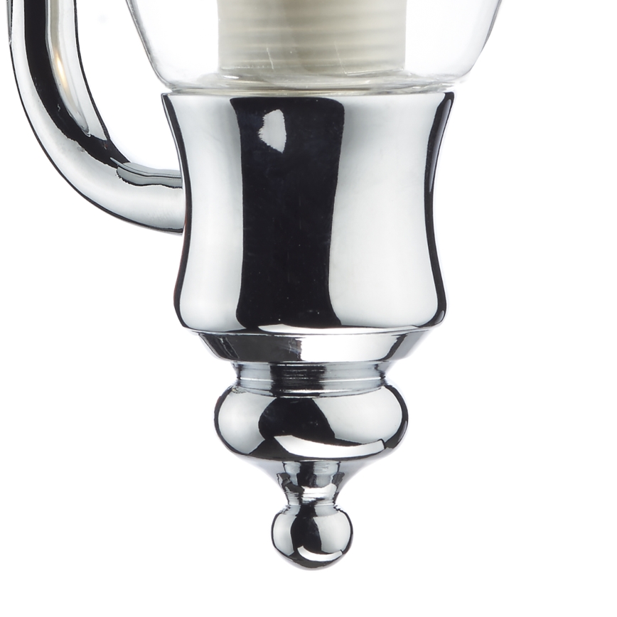 Där Lighting VES0750 - Стенно осветително тяло за баня VESTRY 1xG9/25W/230V IP44 лъскав хром