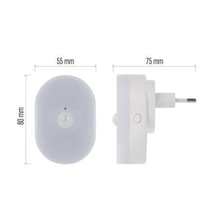 Датчик за движение с нощна светлина GoSmart Wi-Fi