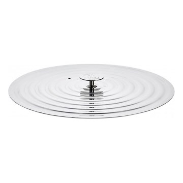 De Buyer 3460.04 - Универсален капак за плитки тигани 30-32 см от неръждаема стомана