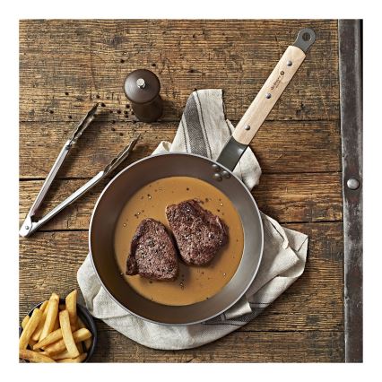 De Buyer 5710.32 - Стоманен тиган MINERAL B BOIS 32 см