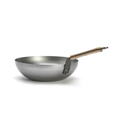 De Buyer 5717.28 - Вок тиган MINERAL B BOIS 28 см