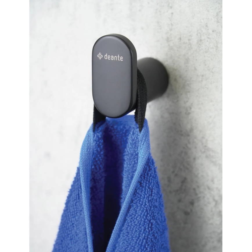 Deante ADR_N111 - Стенна кука ROUND черна