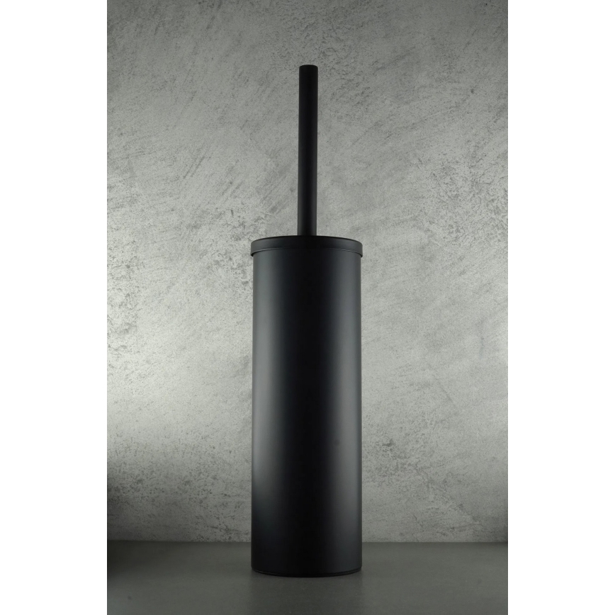 Deante ADR_N712 - Стояща WC четка ROUND черна