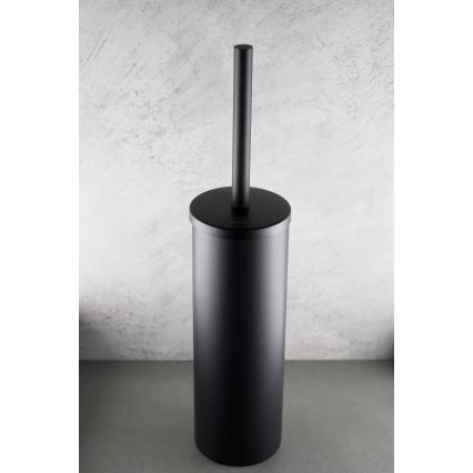 Deante ADR_N712 - Стояща WC четка ROUND черна