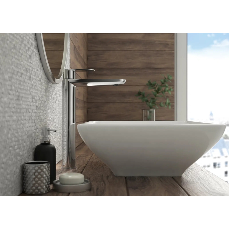 Deante BGA_020K - Смесител за мивка ALPINIA лъскав хром