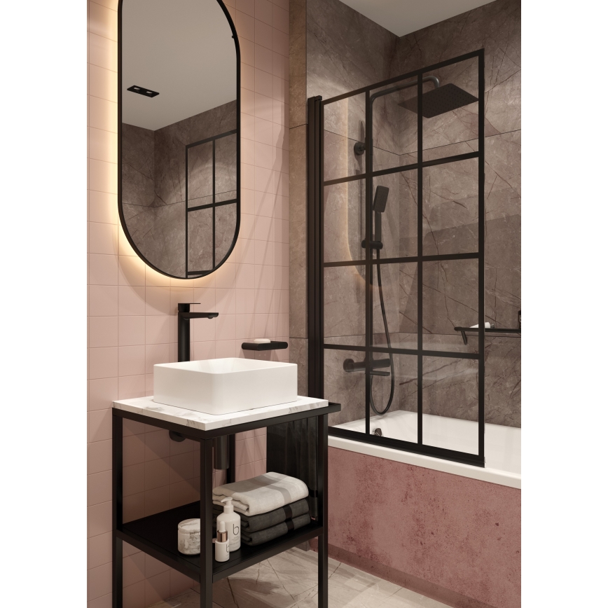 Deante BGA_N20K - Смесител за умивалник ALPINIA черен