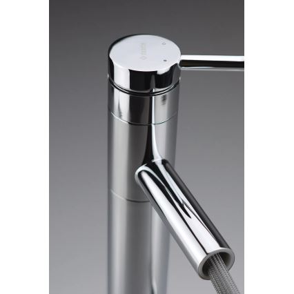 Deante BGE_022K - смесител за мивка с изтеглящ се душ ORA 30,9 cm лъскав хром