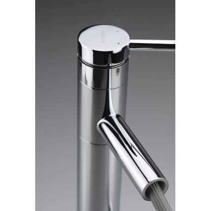 Deante BGE_022M - Смесител за умивалник с изтеглящ се душ ORA 22,9 cm, лъскав хром