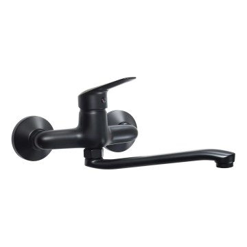 Deante BMO_N80M - Кухненски смесител BORO, черен