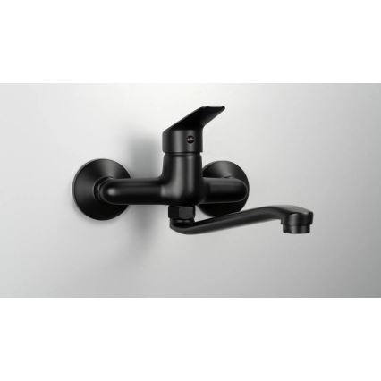 Deante BMO_N80M - Кухненски смесител BORO, черен