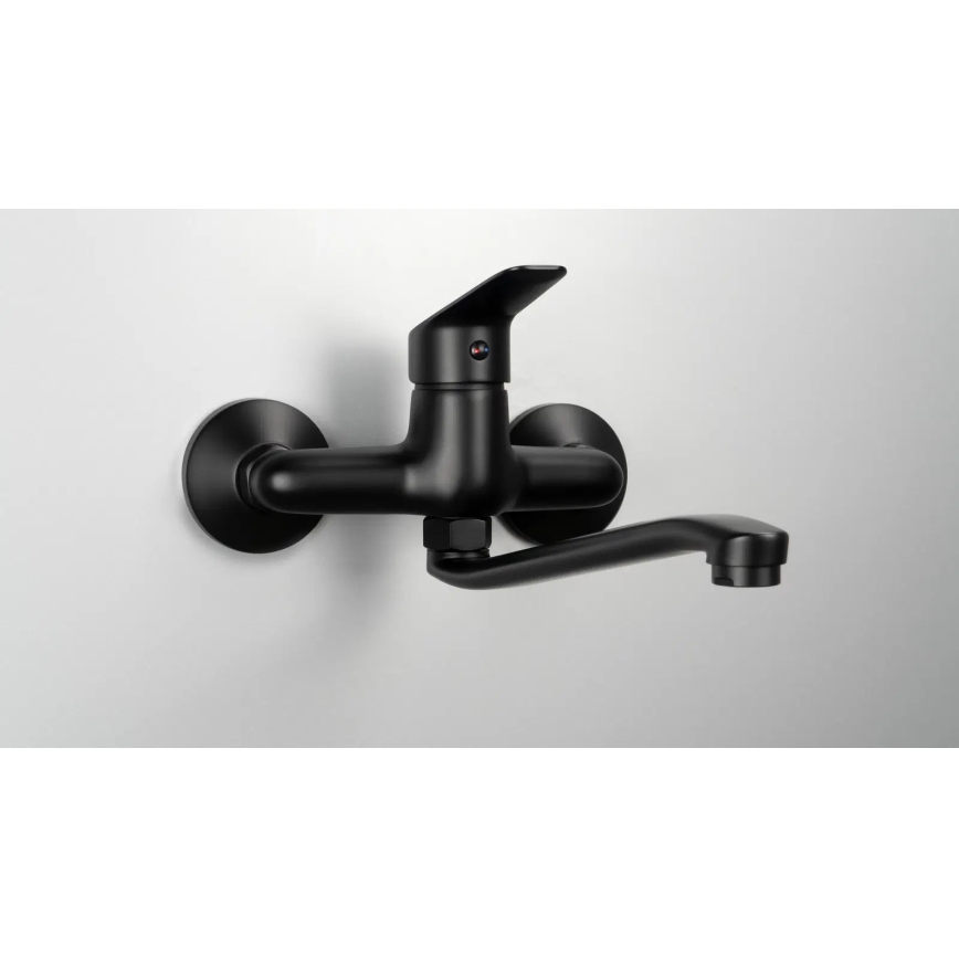 Deante BMO_N80M - Кухненски смесител BORO, черен