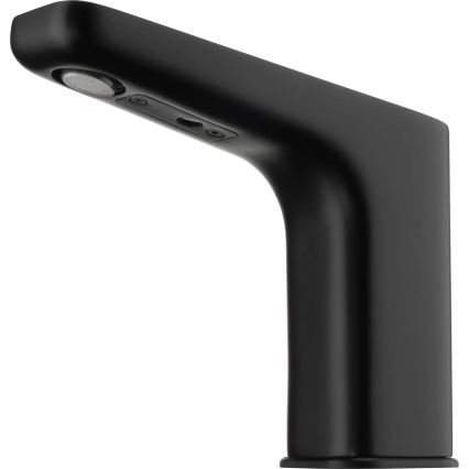 Deante BQH_N28V - Безконтактен смесител за мивка HIACYNT 230/6V черен