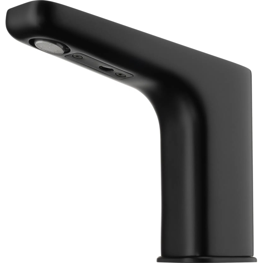 Deante BQH_N28V - Безконтактен смесител за мивка HIACYNT 230/6V черен