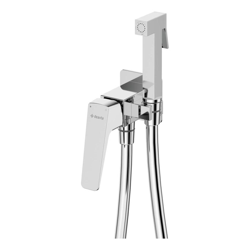 Deante BQL_034M - Смесител за биде с ръчен душ за вграден монтаж BLUR гланцов хром