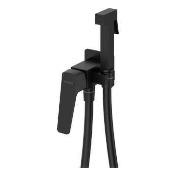 Deante BQL_N34M - Смесител за биде с ръчен душ за вграден монтаж BLUR черен