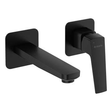 Deante BQL_N54L - смесител за умивалник за вграден монтаж BLUR, черен