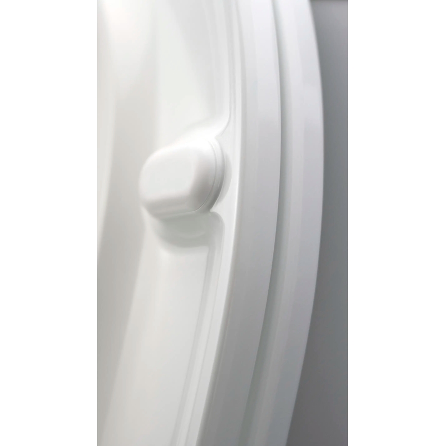 Deante CDJD6RPS - Подова тоалетна чиния JASMIN с тоалетна седалка, керамика/бяла