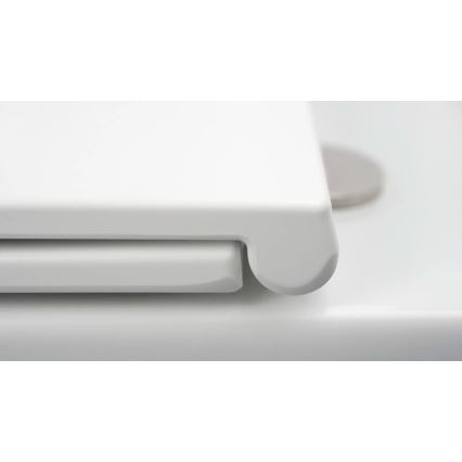 Deante CDJD6RPS - Подова тоалетна чиния JASMIN с тоалетна седалка, керамика/бяла