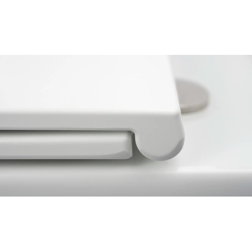 Deante CDJD6RPS - Подова тоалетна чиния JASMIN с тоалетна седалка, керамика/бяла