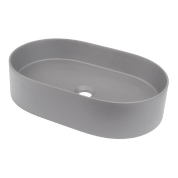 Deante CQS_SU6S - Мивка за плот SILIA 35x55 см гранит/металик сив