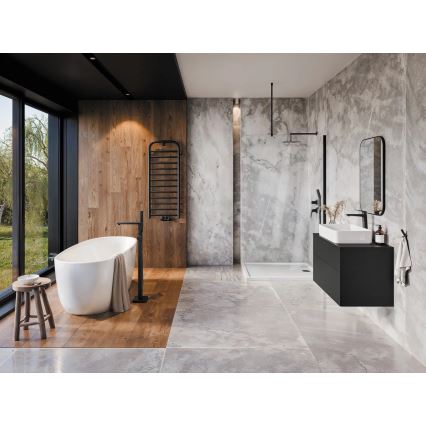 Deante NQL_N9YK - Душ комплект с вграден смесител BLUR черен