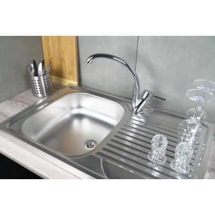 Deante ZM5_3110 - Кухненска мивка TANGO 50x80 см декор