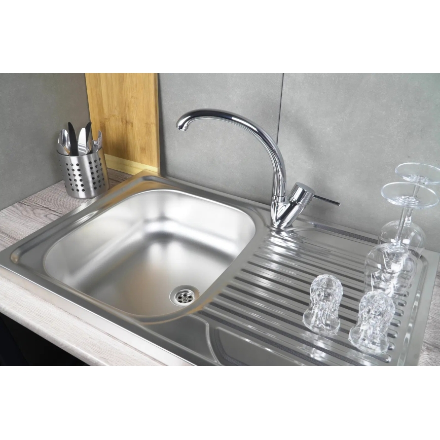 Deante ZM5_3110 - Кухненска мивка TANGO 50x80 см декор
