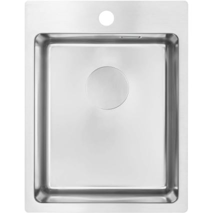 Deante ZPO_010E - Кухненска мивка OLFATO 50,5x39 см матов стомана