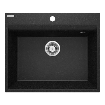 Deante ZRC_210A - Кухненска мивка CORIO 50x60 см гранит/графитен